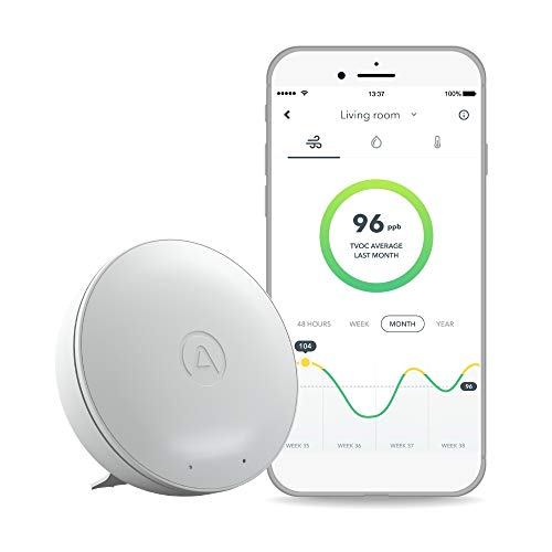 Airthings Wave Mini -- Best budget-priced indoor air quality monitor